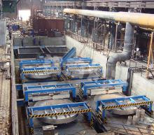 井式爐群施工現場